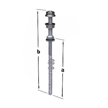 Solar Fastener for steel substructure 100mm/50mm