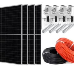8 x JA Solar 460wp Mounting Kit Cable PV Protection Box