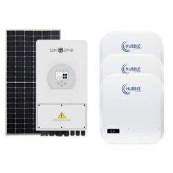 Solar Kit II 3B- Sunsynk 5kW-3x Hubble Am5 - 3.6kW PV (Equipment only)