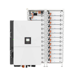Deye 80kW High Voltage & Deye 76.8kWh Battery Stack