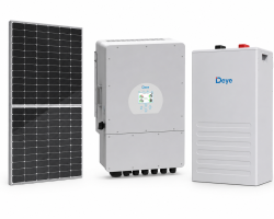 Deye Kit - 12kW Hybrid 3Phase - 16kWh Lithium - 5.6kWp Solar - Fully Installed